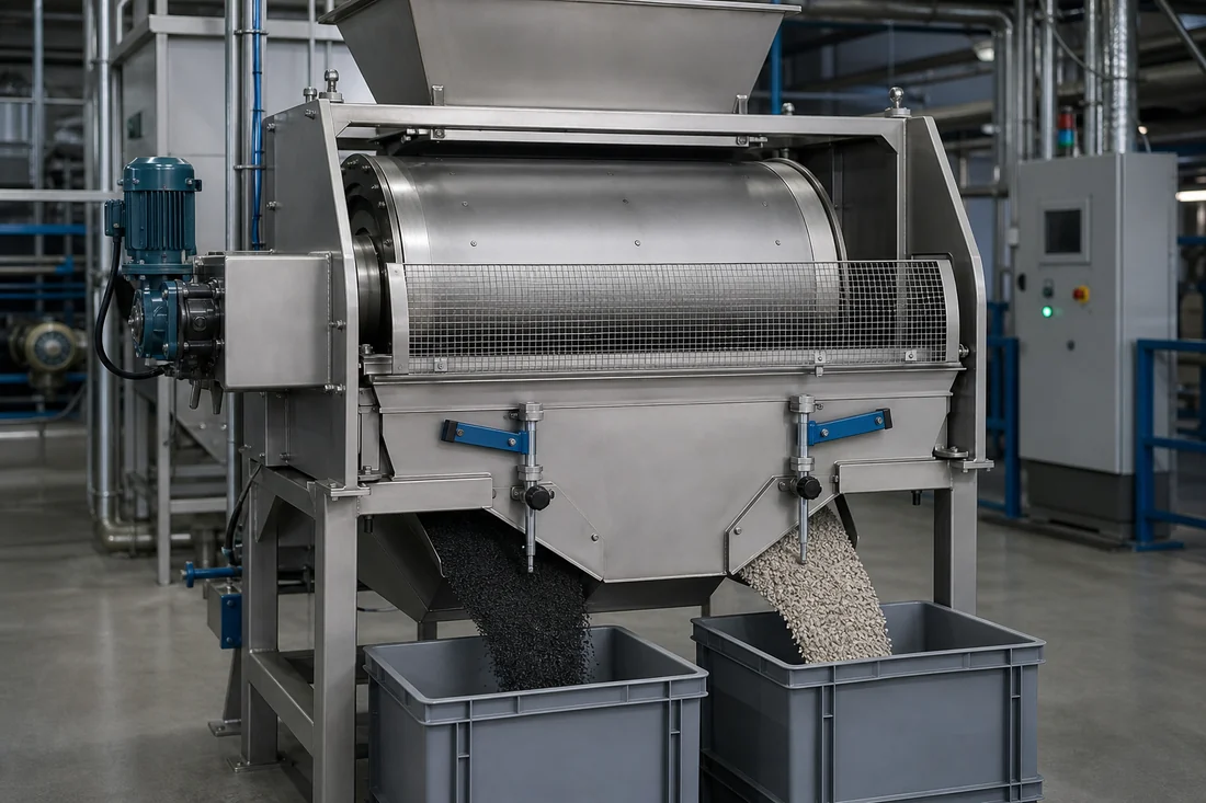 Bottom Feed Magnetic Drum