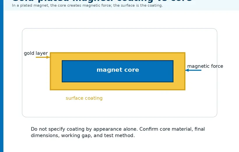 Surface and coating check for neodymium magnets