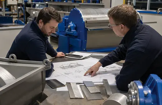 In-process inspection for magnetic separator fabrication