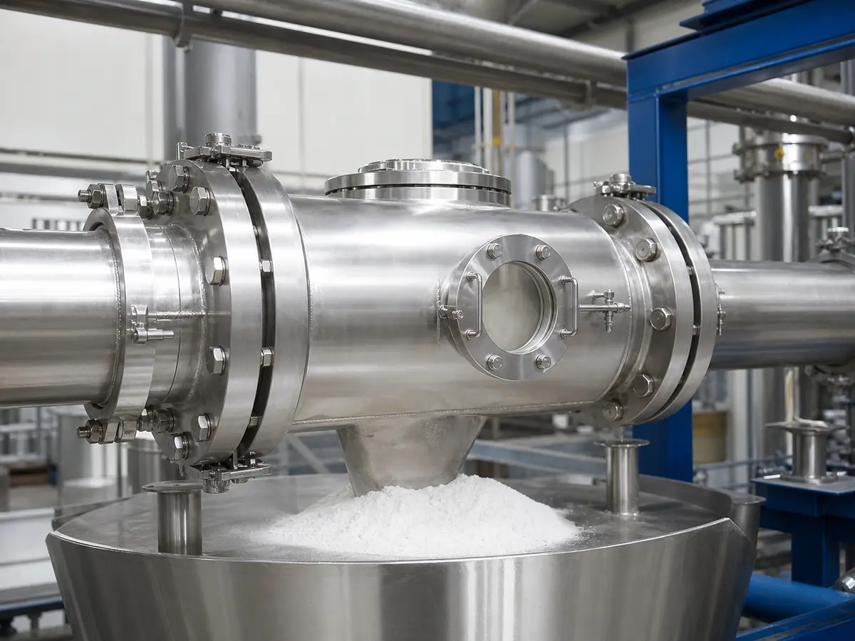 foundry sand industrial magnetic separation scene