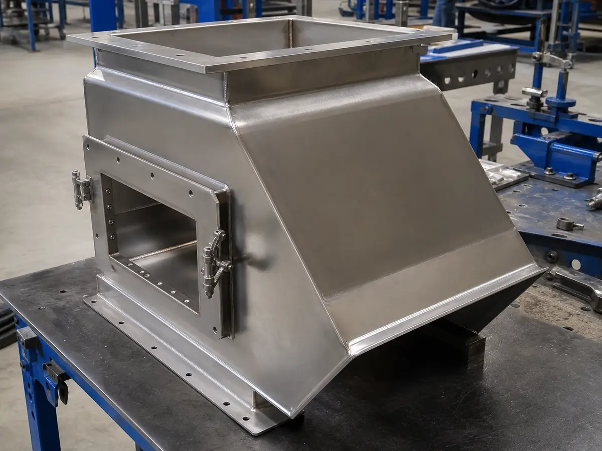 order process industrial magnetic separation scene