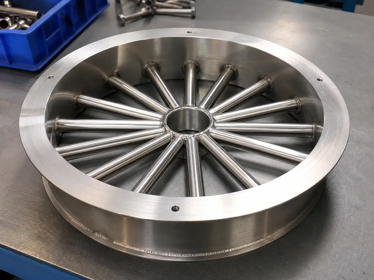 rubber recycling industrial magnetic separation scene