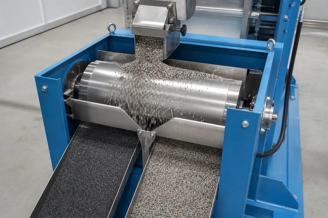 Top Feed Magnetic Drum